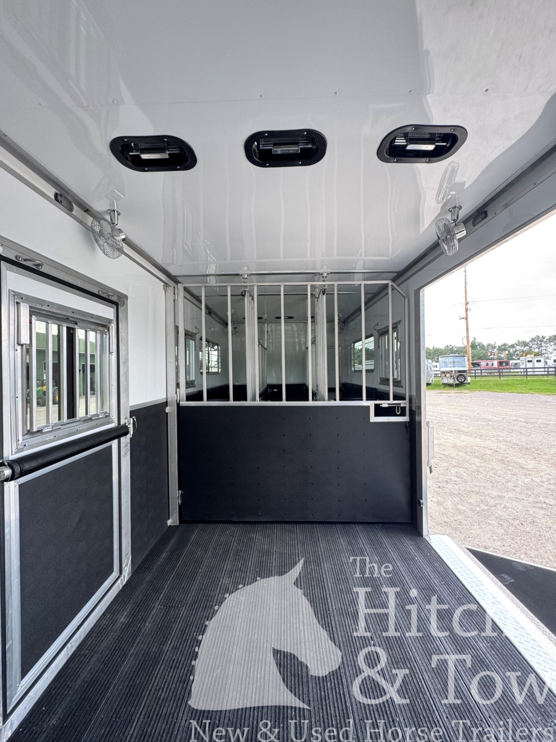 2027 KieferBilt Trailers 6-7 HORSE HEAD TO HEAD W/ MANY UPGRADES $83,900