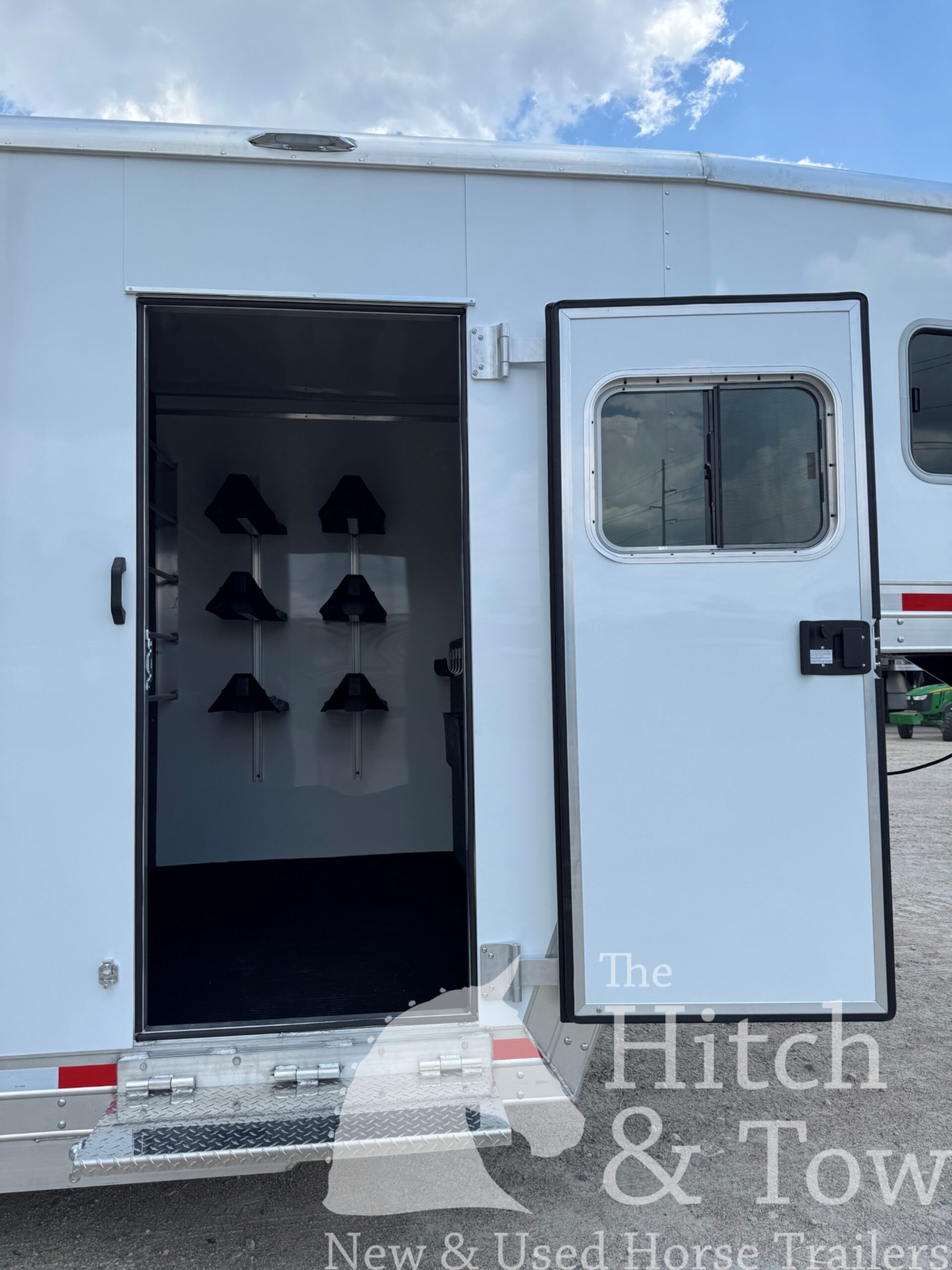2027 KieferBilt Trailers 6-7 HORSE HEAD TO HEAD W/ MANY UPGRADES $83,900
