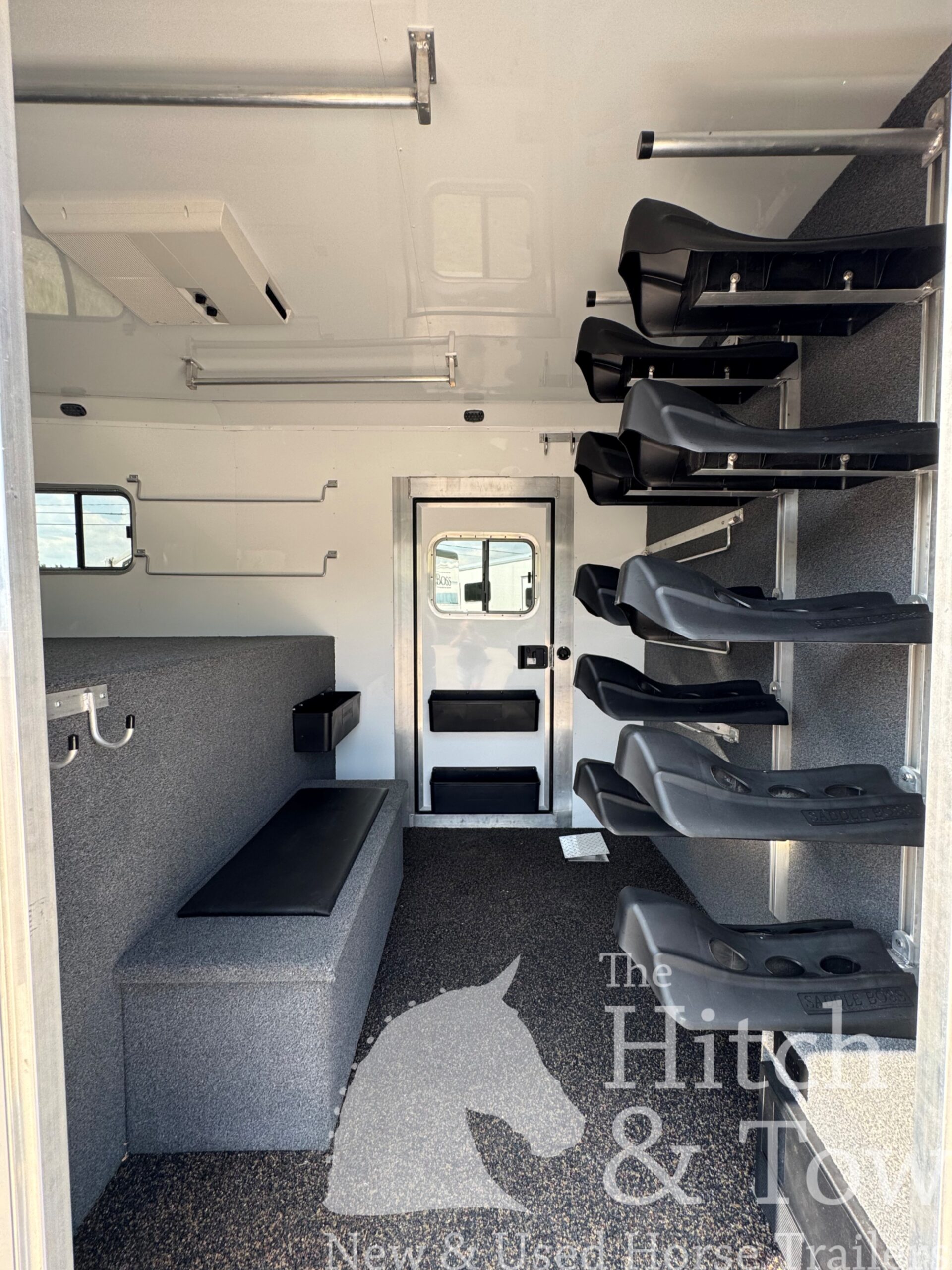 BEAUTIFUL 2026 KieferBilt Trailers 6 HORSE HEAD TO HEAD W/ MANY UPGRADES $119,900