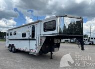 VERY NICE 2004 SUNDOWNER SUNLITE 727 3 HORSE w/ 7′ LIVING QUARTERS $22,900