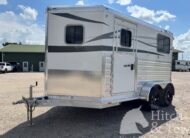 2026 4 STAR 2 HORSE STRAIGHT LOAD BUMPER PULL! $38,900