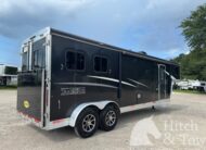 2020 BISON TRAIL BOSS 2 HORSE SLANT LOAD W/ 12′ LIVING QUARTERS $49,900!