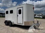 2027 KIEFERBILT 2 HORSE SLANT BUMPER PULL W/ DRESSING ROOM $22,900