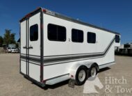 2000 TRAILET 3 HORSE SLANT GOOSENECK TRAILER $11,900
