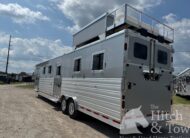 BEAUTIFUL 2026 KieferBilt Trailers 6 HORSE HEAD TO HEAD W/ MANY UPGRADES $119,900