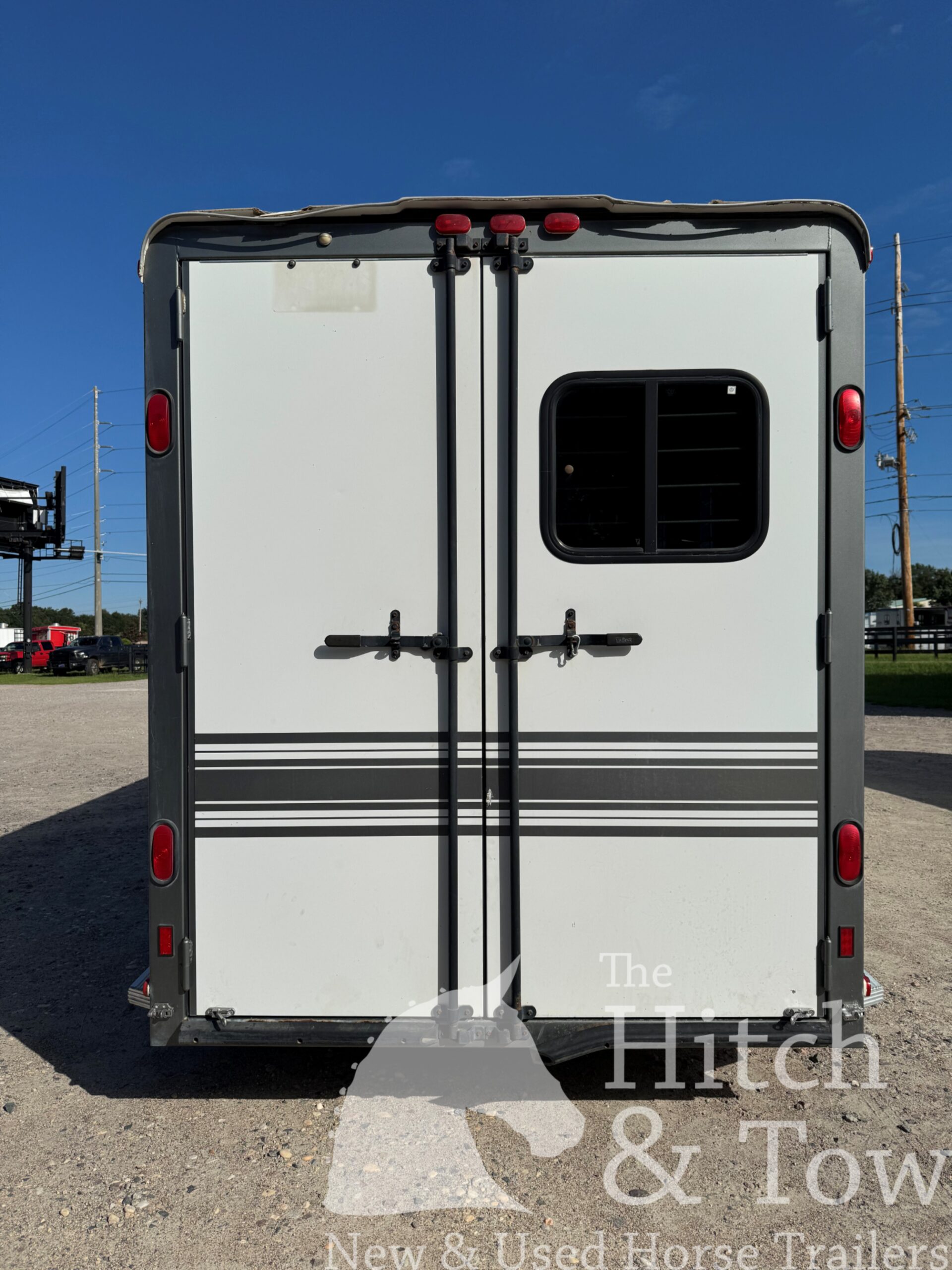 2000 TRAILET 3 HORSE SLANT GOOSENECK TRAILER $11,900