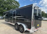 2020 BISON TRAIL BOSS 2 HORSE SLANT LOAD W/ 12′ LIVING QUARTERS $49,900!