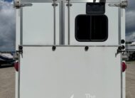 2012 BISON TRAIL HAND 3 HORSE SLANT LOAD W/ 9′ LIVING QUARTERS $24,900!