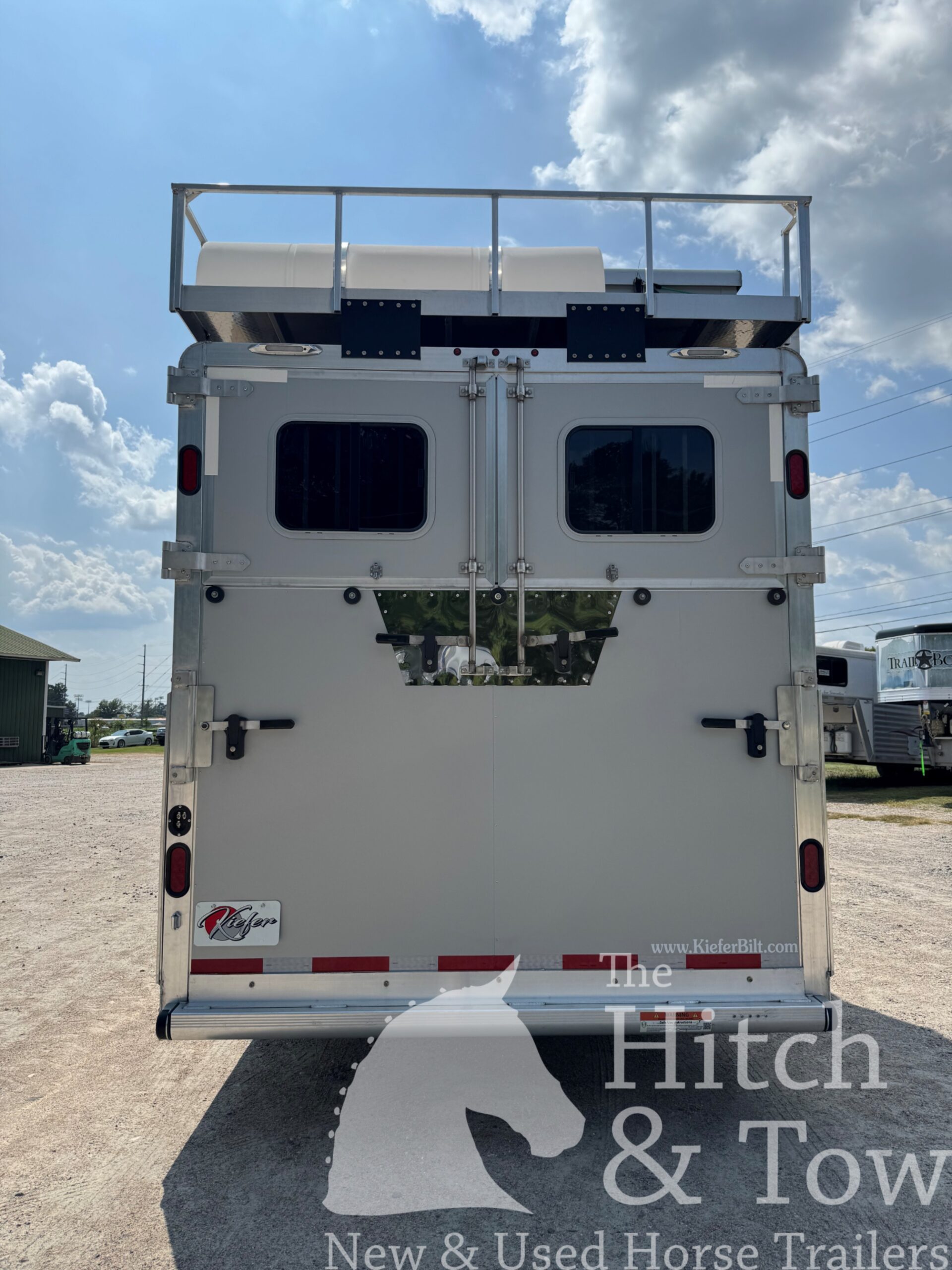 BEAUTIFUL 2026 KieferBilt Trailers 6 HORSE HEAD TO HEAD W/ MANY UPGRADES $119,900