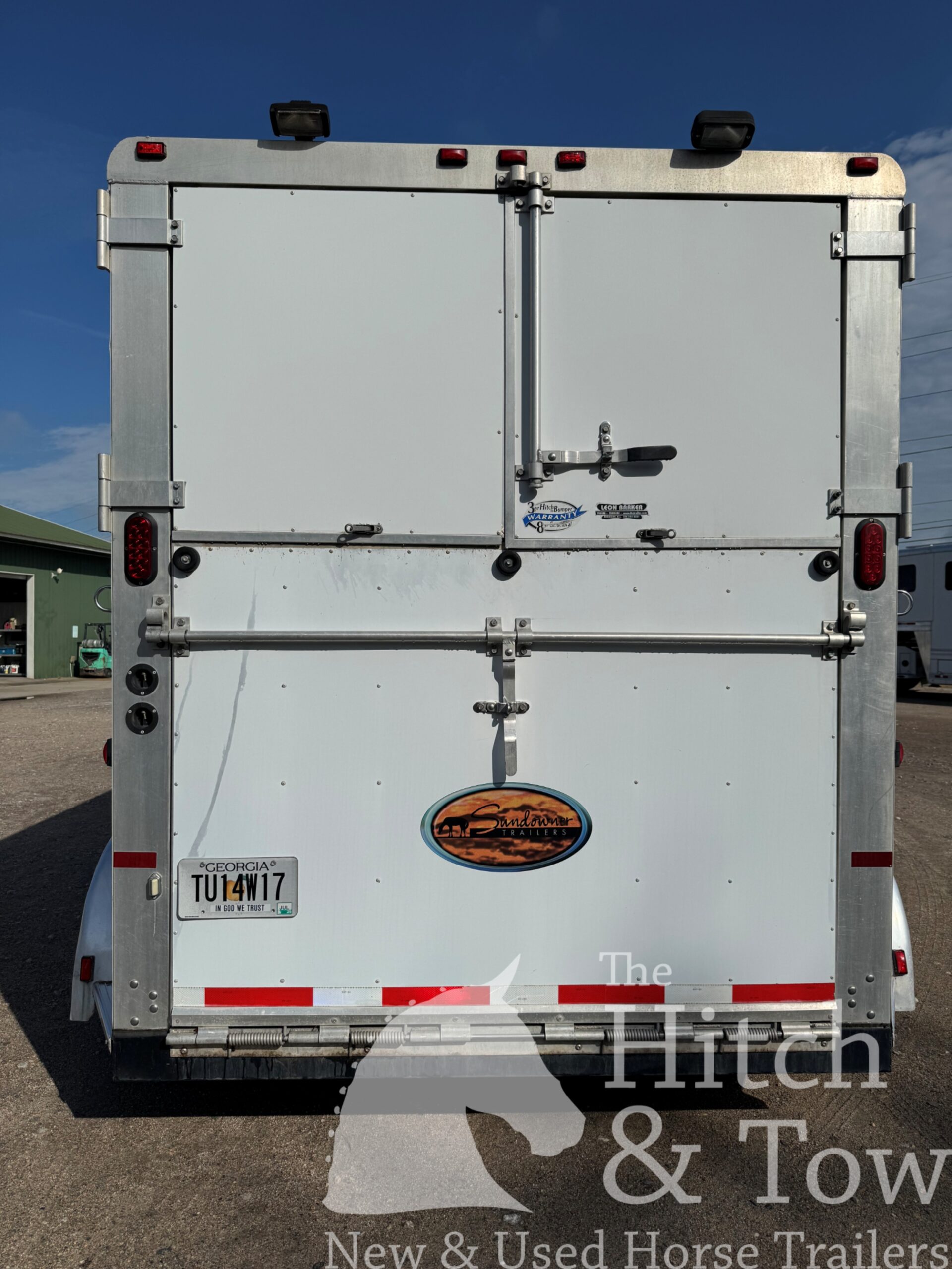 2004 SUNDOWNER 2 HORSE GOOSENECK WARMBLOOD DIMENSIONS! $11,900
