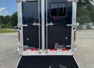 2020 BISON TRAIL BOSS 2 HORSE SLANT LOAD W/ 12′ LIVING QUARTERS $49,900!