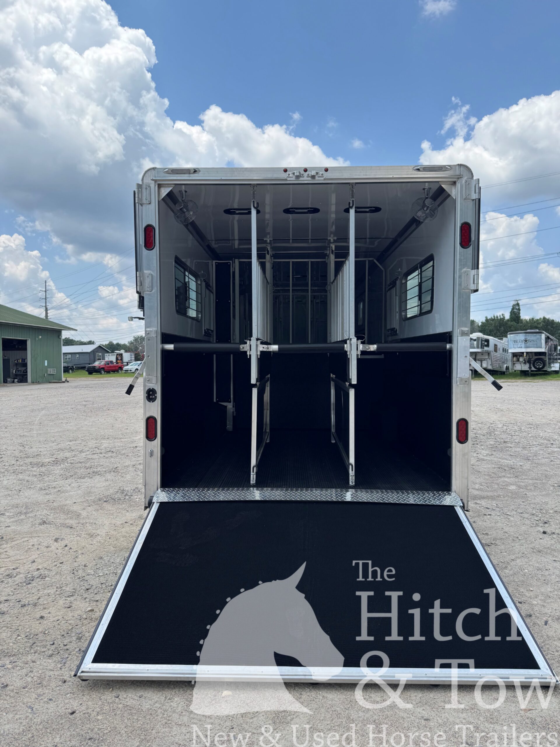 2027 KieferBilt Trailers 6-7 HORSE HEAD TO HEAD W/ MANY UPGRADES $83,900