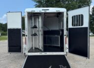 2020 BISON TRAIL BOSS 2 HORSE SLANT LOAD W/ 12′ LIVING QUARTERS $49,900!