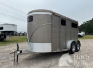 2009 CALICO CLASSIC 2 HORSE STRAIGHT LOAD BUMPER PULL W/ DRESSING ROOM $5,900