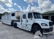 2017 ADAM 9 HORSE GOOSENECK & 2008 FREIGHTLINER TRUCK! $135,000