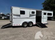 2010 SUNDOWNER 2 HORSE GOOSENECK w/ SIDE RAMP and DRESSING ROOM! $16,900