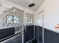 2021 LAKOTA CHARGER 2 HORSE GOOSENECK WITH 9′ LQ & 7′ SLIDE OUT! $52,500