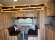 2021 LAKOTA CHARGER 2 HORSE GOOSENECK WITH 9′ LQ & 7′ SLIDE OUT! $52,500