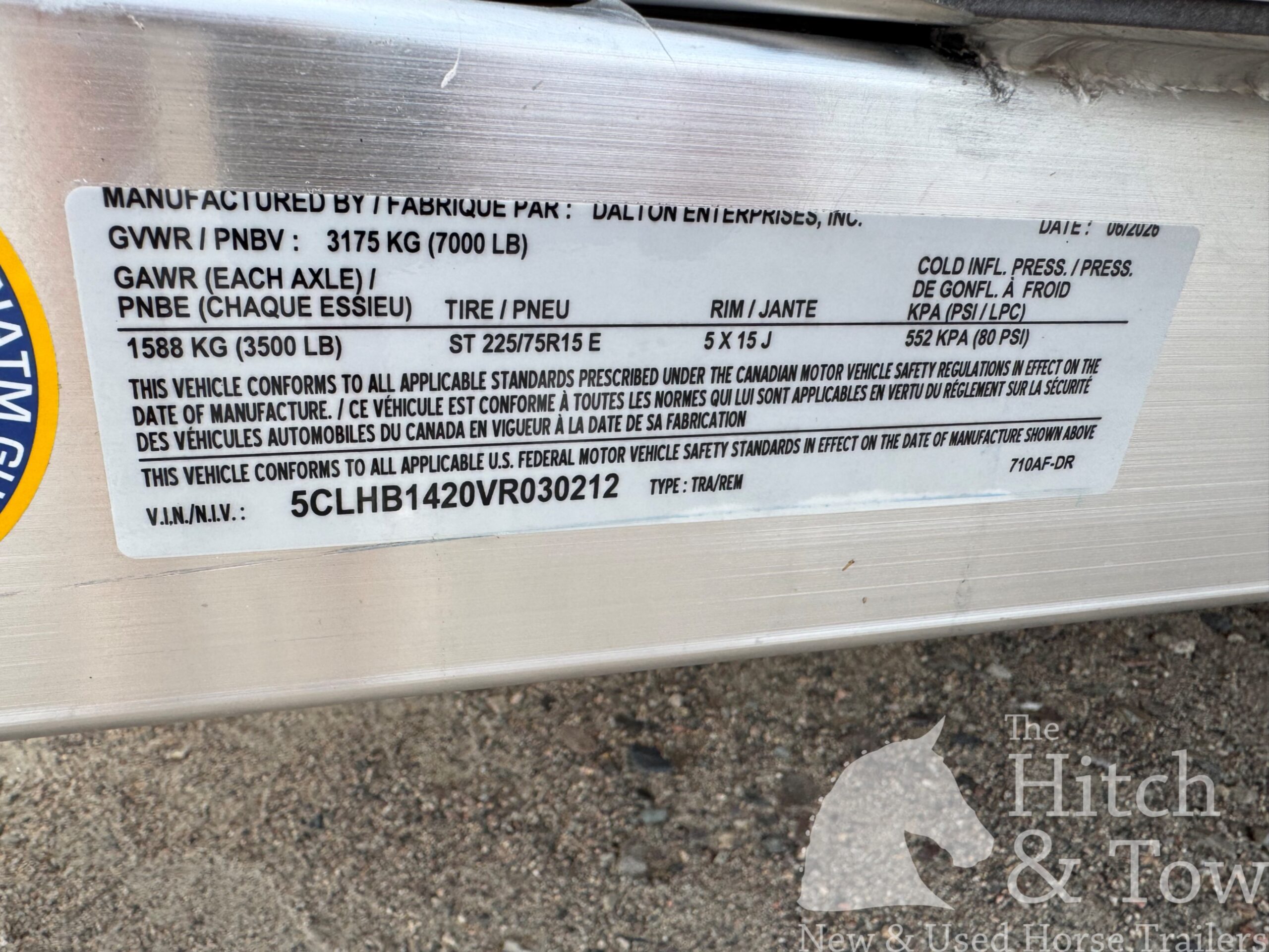 2027 ADAM 2 HORSE BUMPER PULL W/ DRESSING ROOM! $20,900
