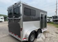 2027 ADAM 2 HORSE BUMPER PULL W/ DRESSING ROOM! $20,900