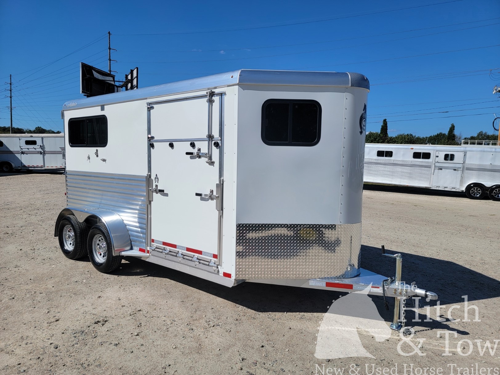 2026 ADAM JULITE 2 HORSE BUMPER PULL W/ SIDE RAMP $20,500
