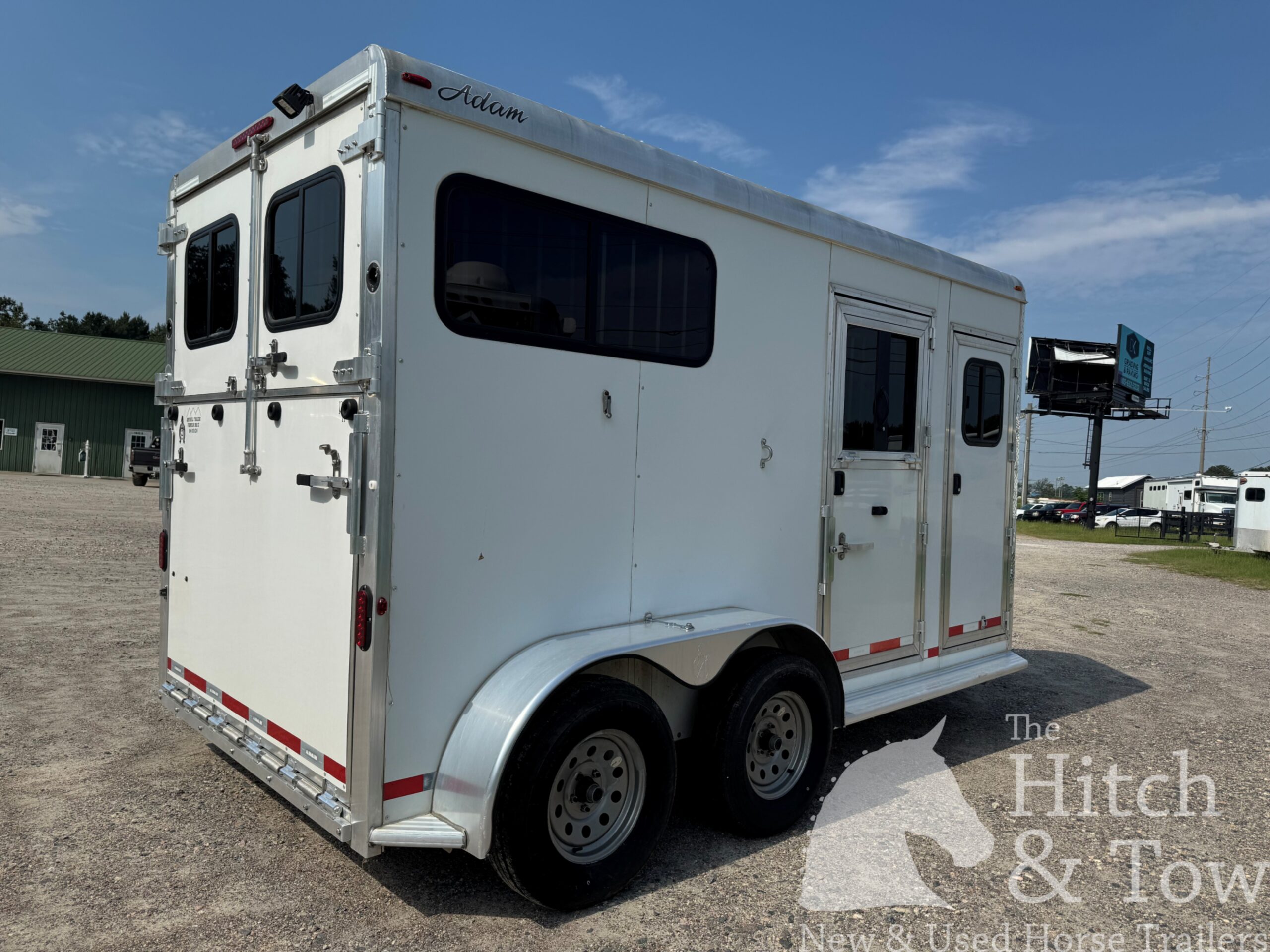 2020 ADAM 2 HORSE BUMPER PULL W/ DRESSING ROOM & UPGRADES!! $16,900