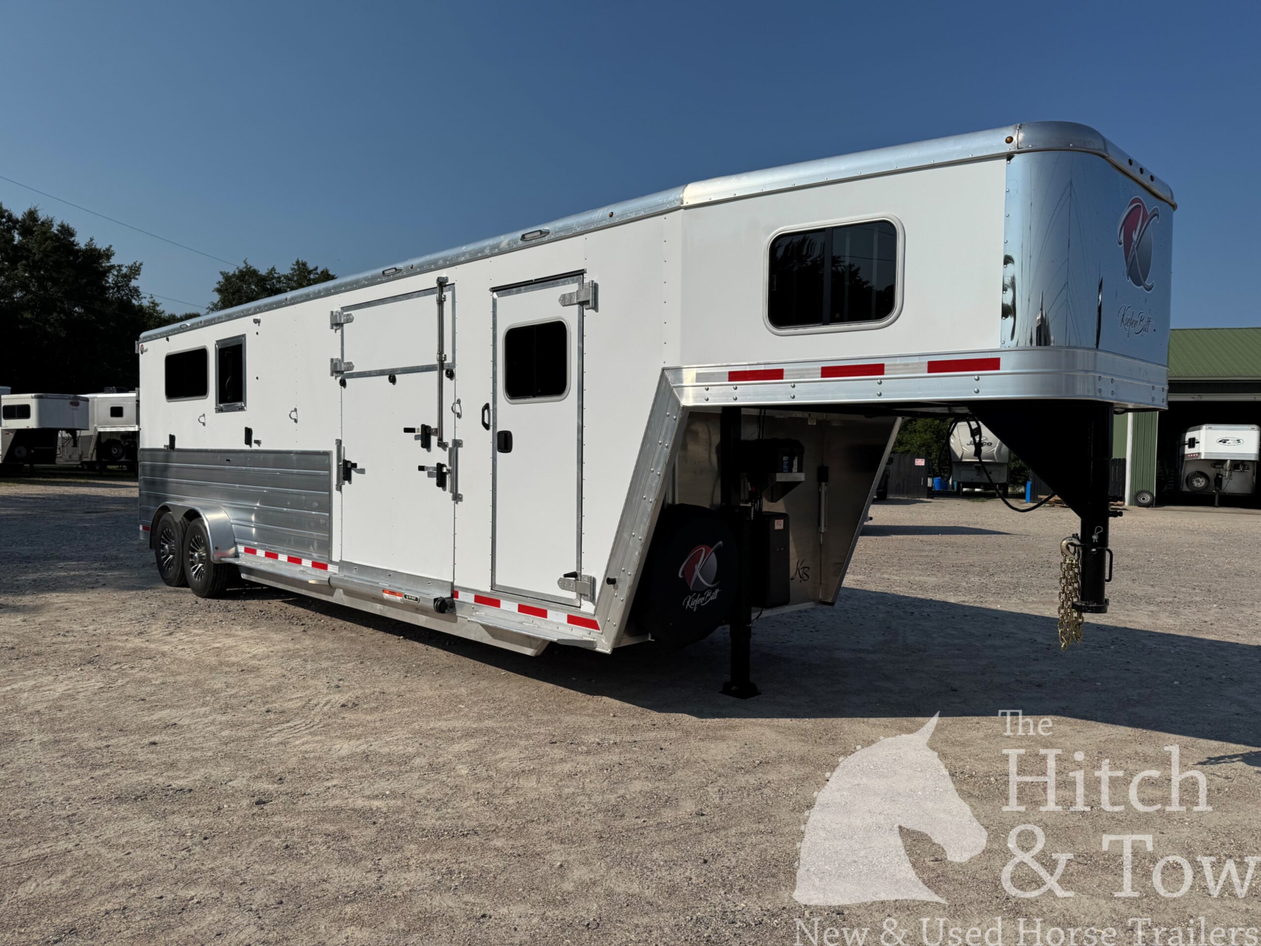 2027 KieferBilt Trailers 2+1 GOOSENECK W/ UPGRADES! $46,900