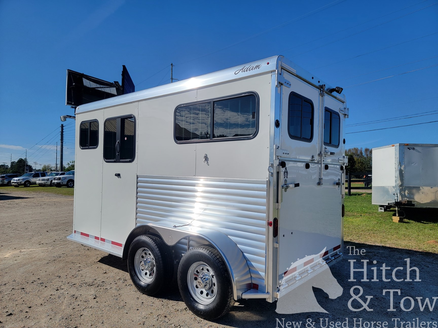 2027 ADAM 2 HORSE BUMPER PULL W/ MANGERS $21,900