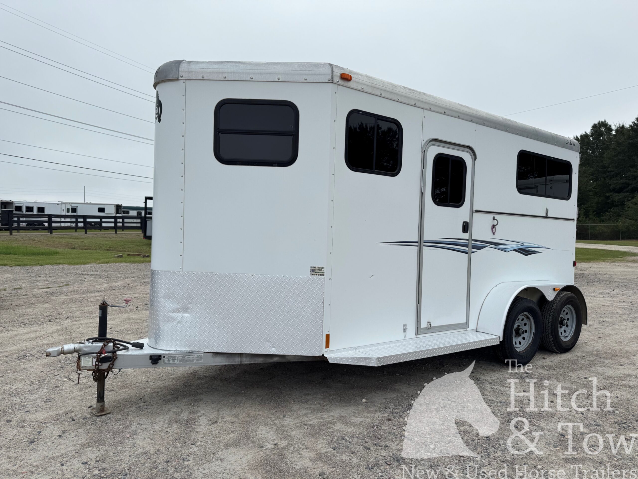2011 ADAM 2 HORSE BUMPER PULL $10,900