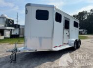 2020 ADAM 2 HORSE BUMPER PULL W/ DRESSING ROOM & UPGRADES!! $16,900