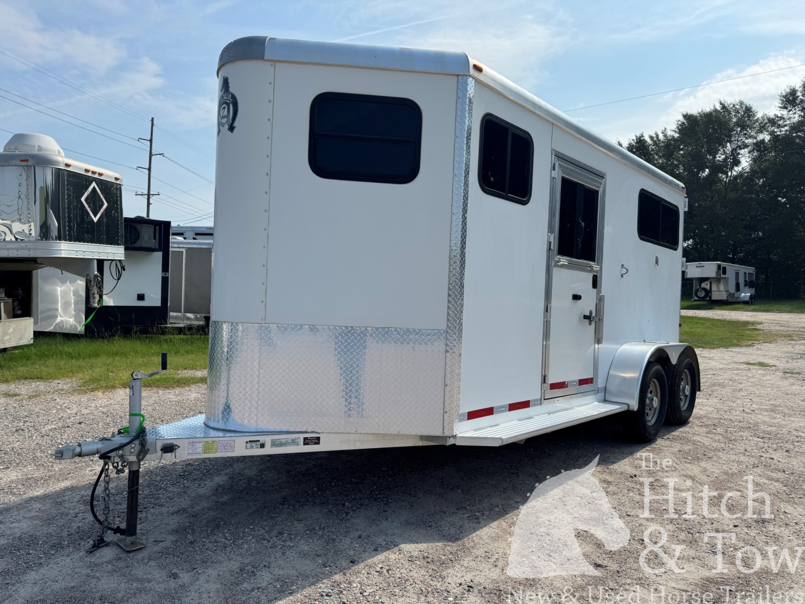 2020 ADAM 2 HORSE BUMPER PULL W/ DRESSING ROOM & UPGRADES!! $16,900