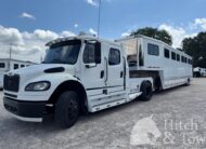 2017 ADAM 9 HORSE GOOSENECK & 2008 FREIGHTLINER TRUCK! $135,000