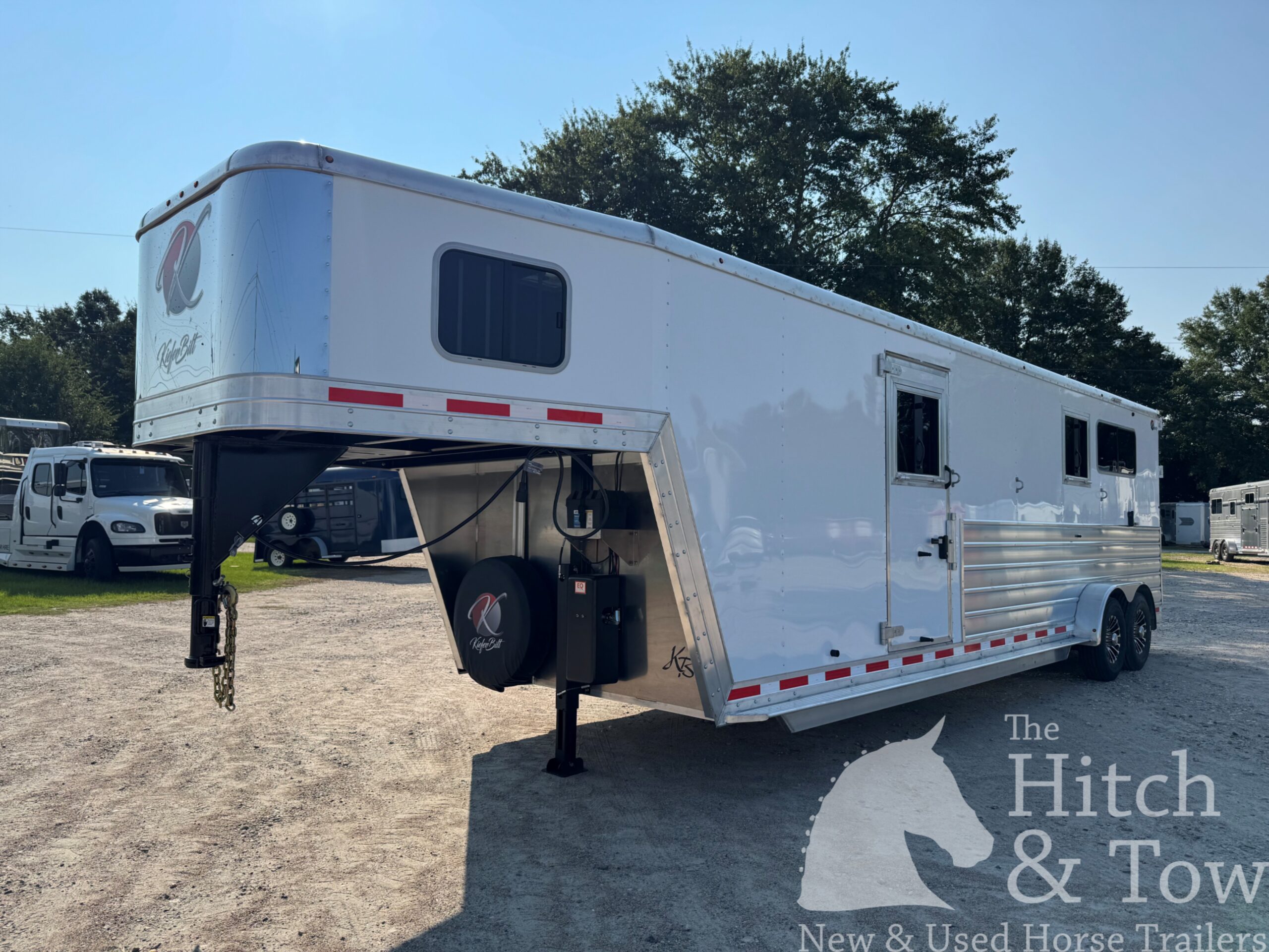 2027 KieferBilt Trailers 2+1 GOOSENECK W/ UPGRADES! $46,900