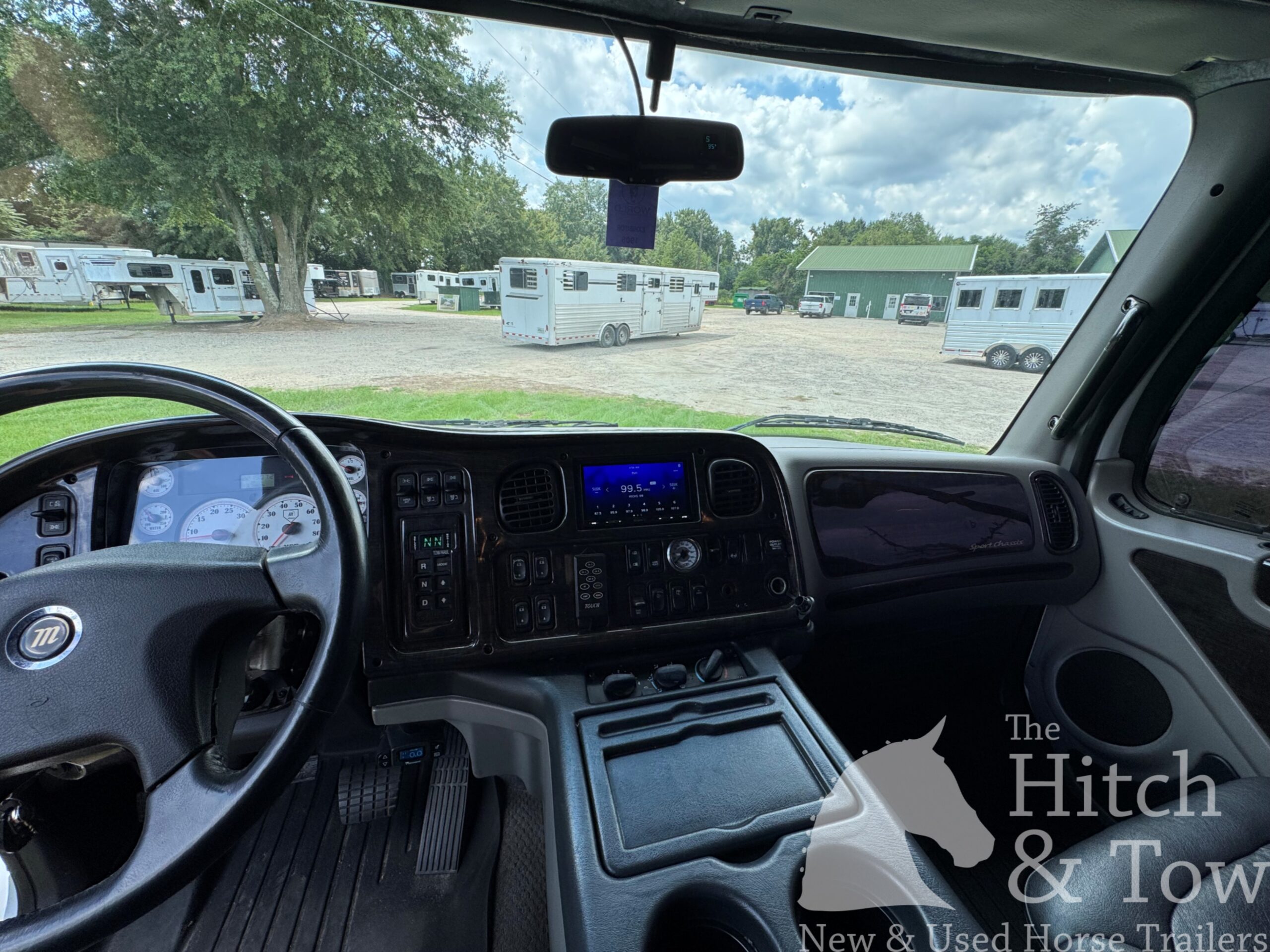 2017 ADAM 9 HORSE GOOSENECK & 2008 FREIGHTLINER TRUCK! $135,000