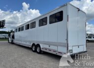 2017 ADAM 9 HORSE GOOSENECK & 2008 FREIGHTLINER TRUCK! $135,000