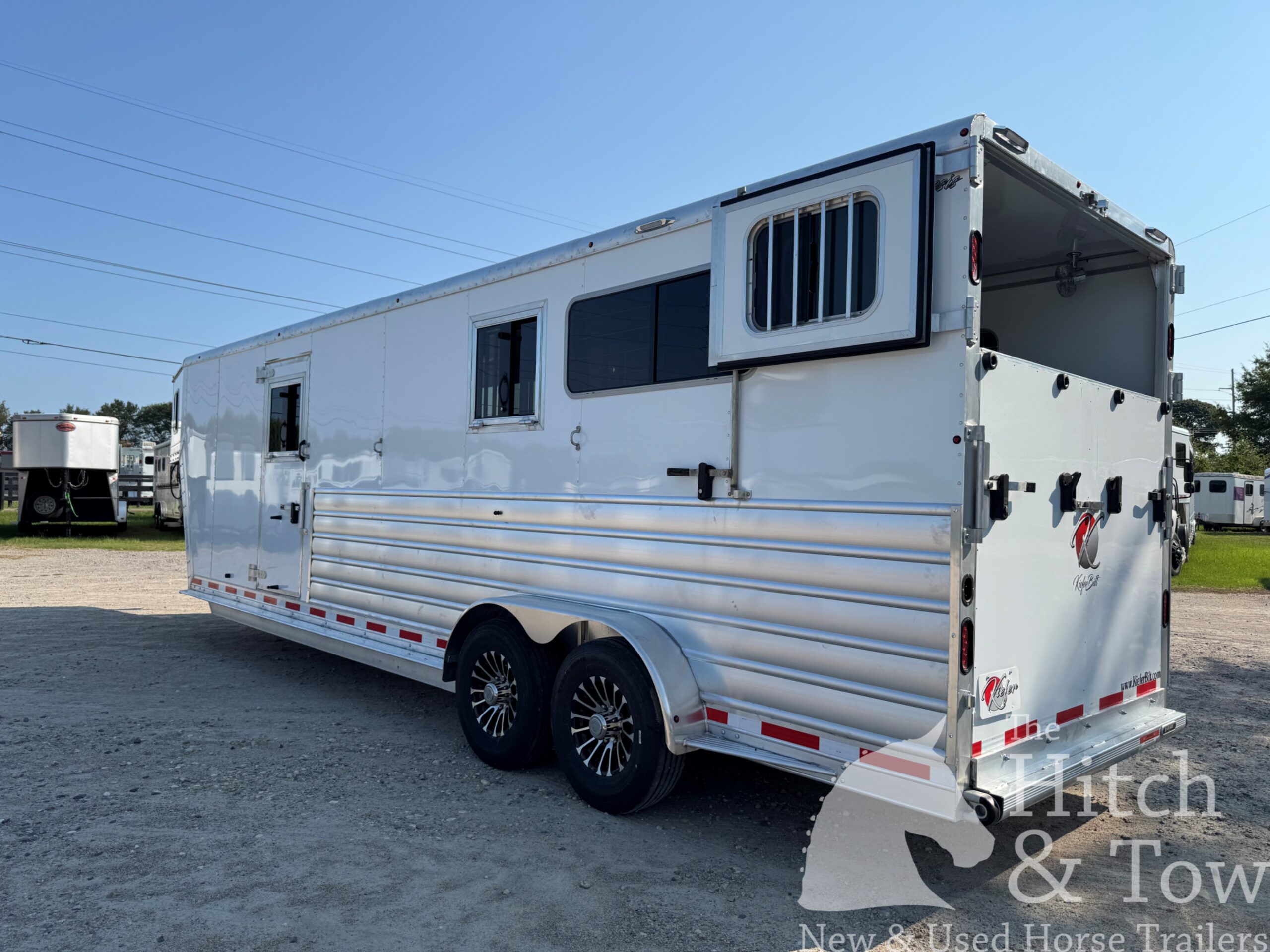 2027 KieferBilt Trailers 2+1 GOOSENECK W/ UPGRADES! $46,900