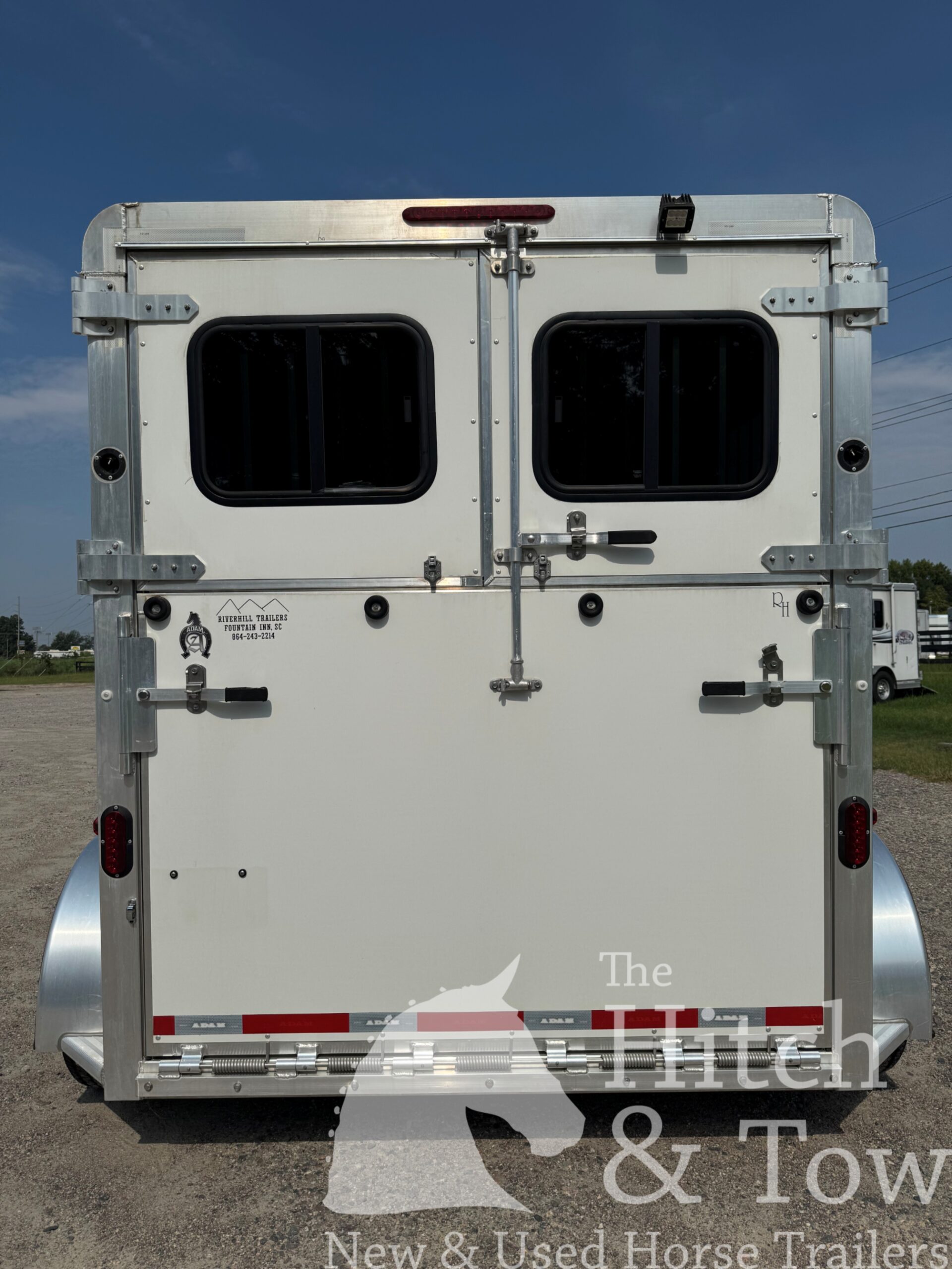 2020 ADAM 2 HORSE BUMPER PULL W/ DRESSING ROOM & UPGRADES!! $16,900