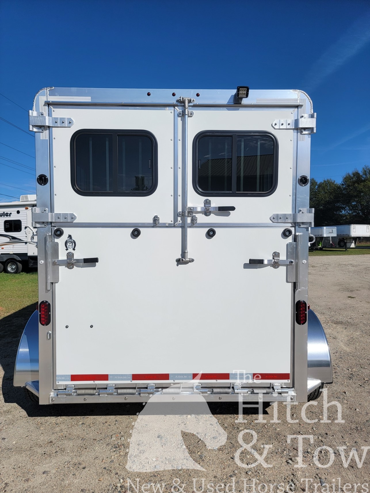 2027 ADAM 2 HORSE BUMPER PULL W/ MANGERS $21,900