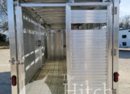 2026 ADAM LIVESTOCK BUMPER PULL W/ ESCAPE DOOR! $14,900