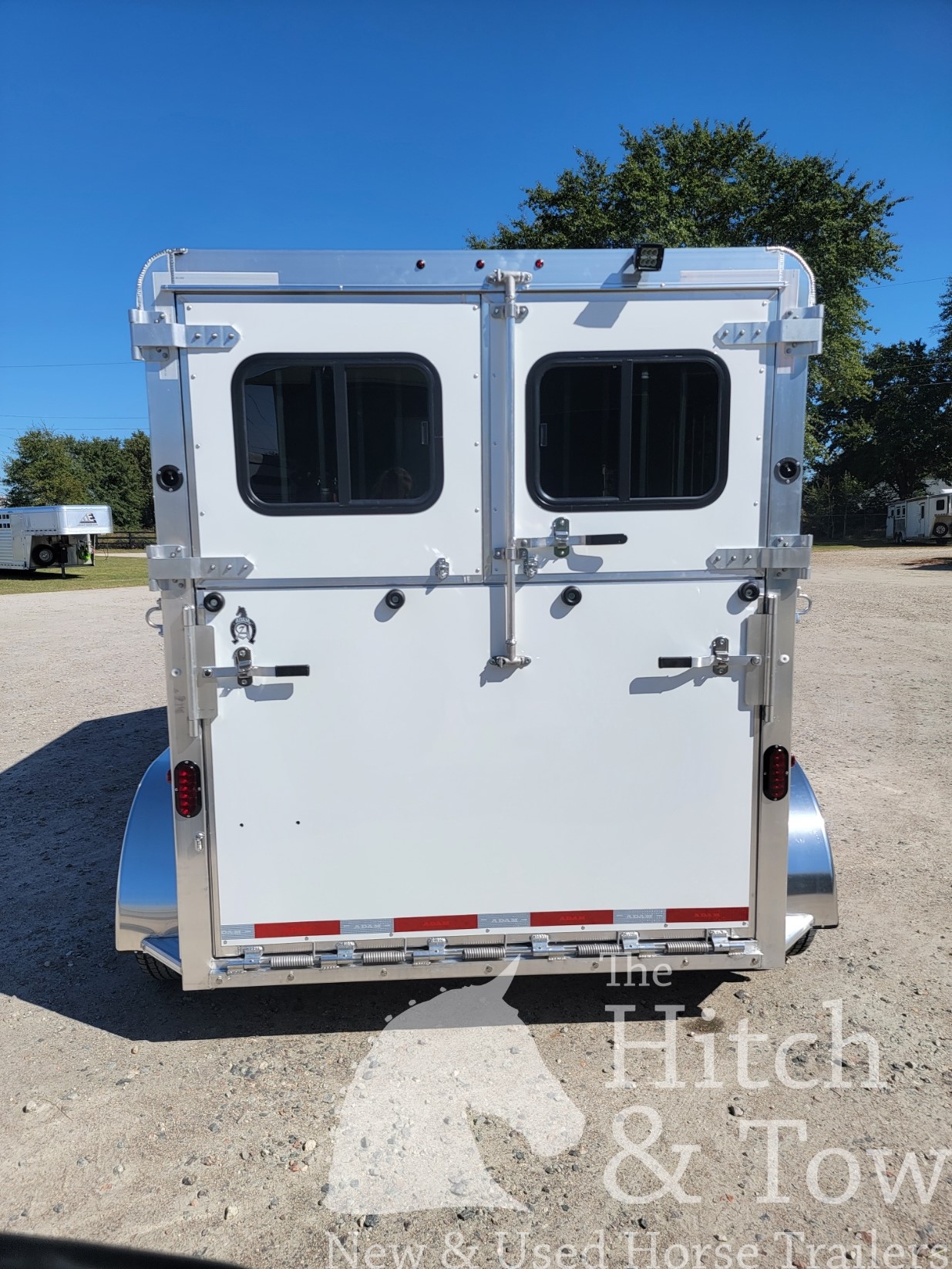 2026 ADAM JULITE 2 HORSE BUMPER PULL W/ SIDE RAMP $20,500