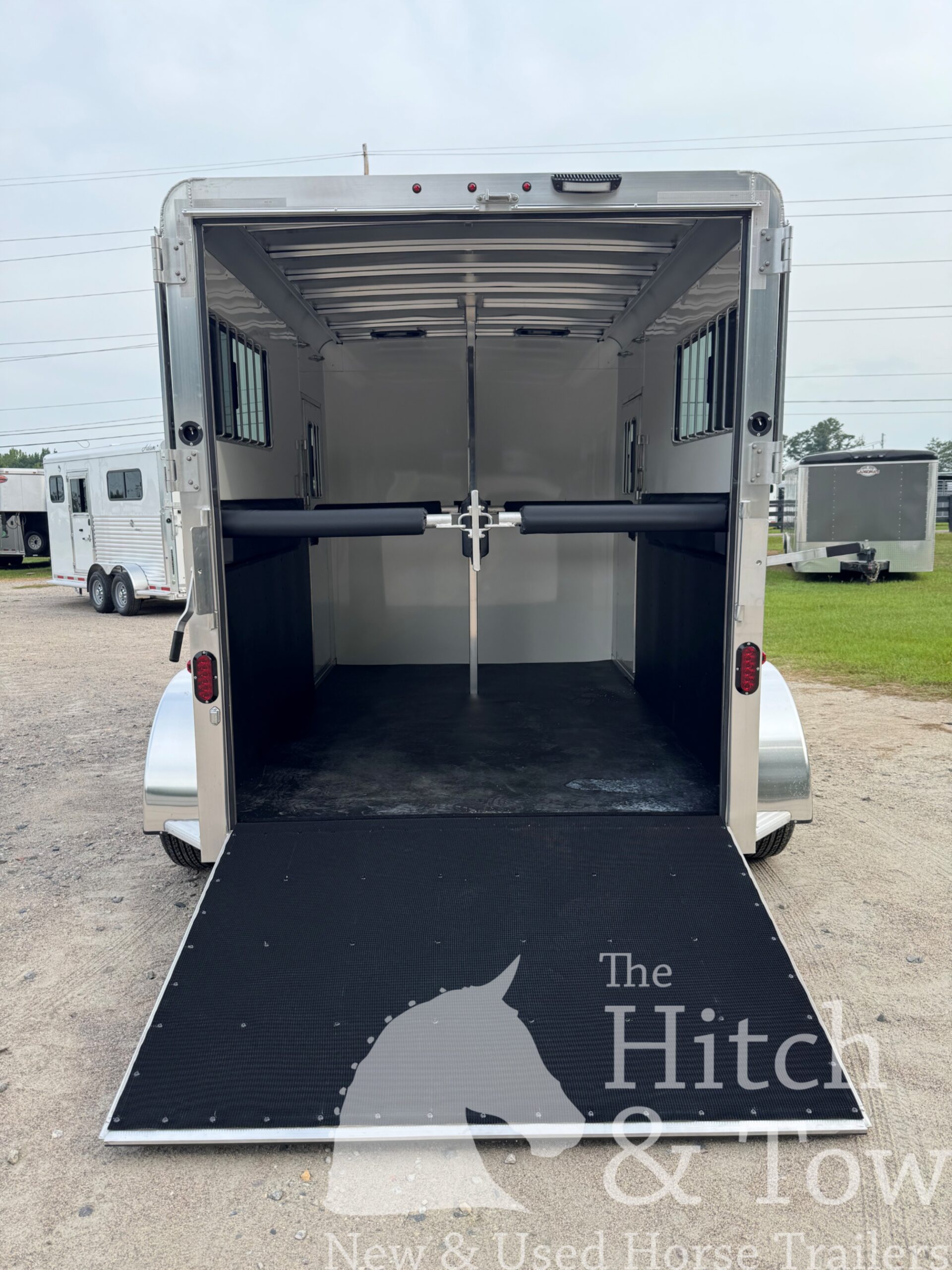 2027 ADAM 2 HORSE BUMPER PULL W/ DRESSING ROOM! $20,900