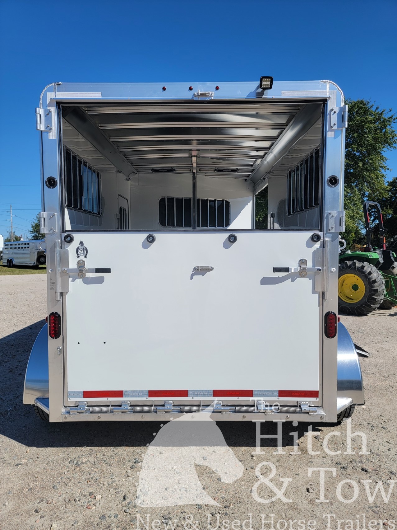 2026 ADAM JULITE 2 HORSE BUMPER PULL W/ SIDE RAMP $20,500