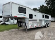 2006 SILVERLITE 3 HORSE GOOSENECK WITH 10′ LIVING QUARTERS $30,000