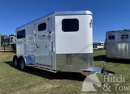 2027 ADAM JULITE 2 HORSE BUMPER PULL W/ SIDE RAMP $24,900