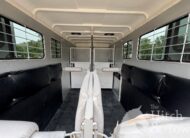 2007 HAWK 2 HORSE GOOSENECK TRAILER W/ SIDE RAMP AND DRESSING ROOM! $14,900