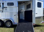 2027 ADAM JULITE 2 HORSE BUMPER PULL W/ SIDE RAMP $24,900