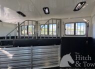 2011 HOMESTEADER 3 HORSE SLANT BUMPER PULL W/ DRESSING ROOM $12,900