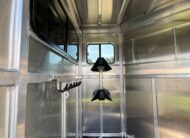 2025 ADAM 2 HORSE BUMPER PULL W/ DRESSING ROOM & UPGRADES!! $18,500