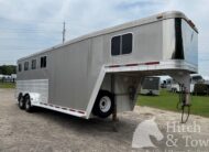 2007 FEATHERLITE 4 HORSE SLANT GOOSENECK HORSE TRAILER $17,500.