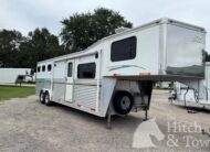 2006 SILVERLITE 3 HORSE GOOSENECK WITH 10′ LIVING QUARTERS $30,000